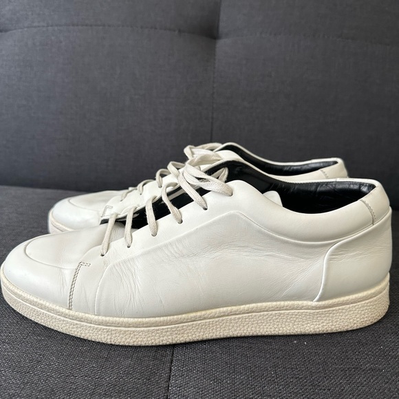 MENS BALENCIAGA LEATHER SNEAKERS - Picture 6 of 10
